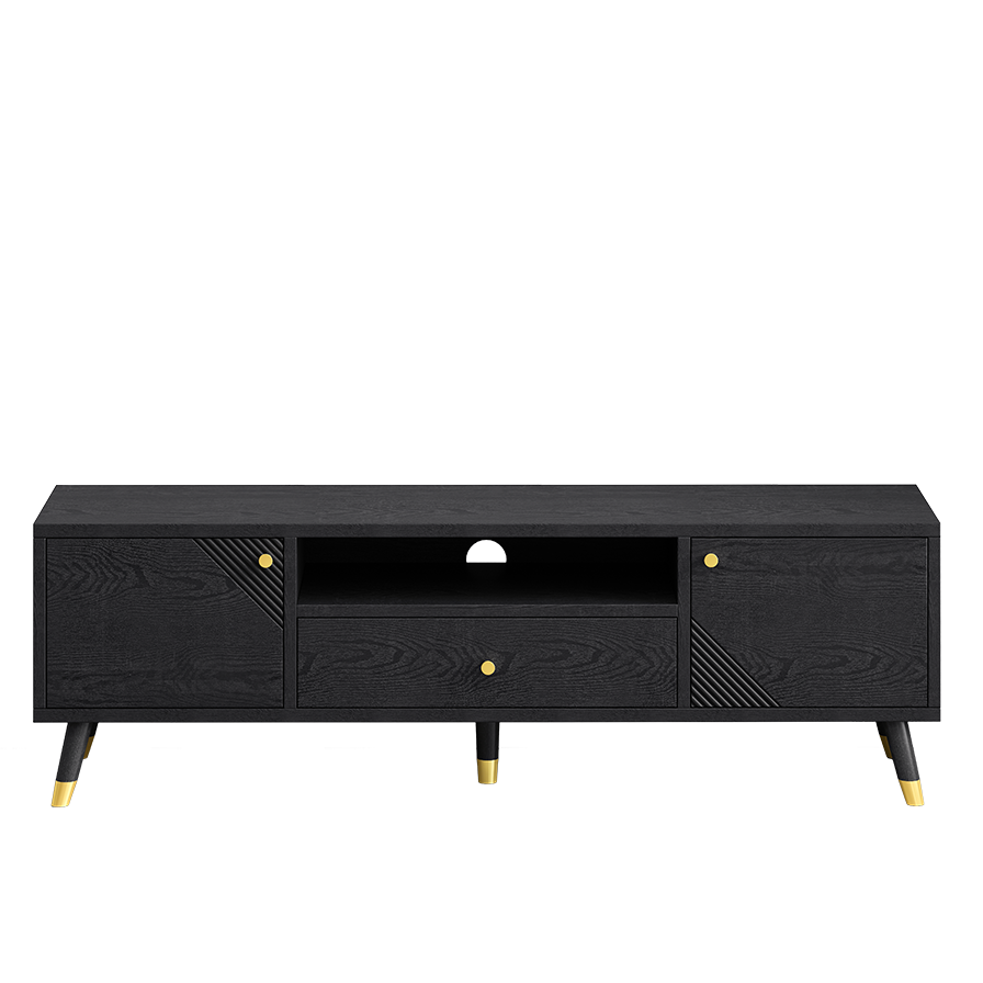 Obsidian TV Console